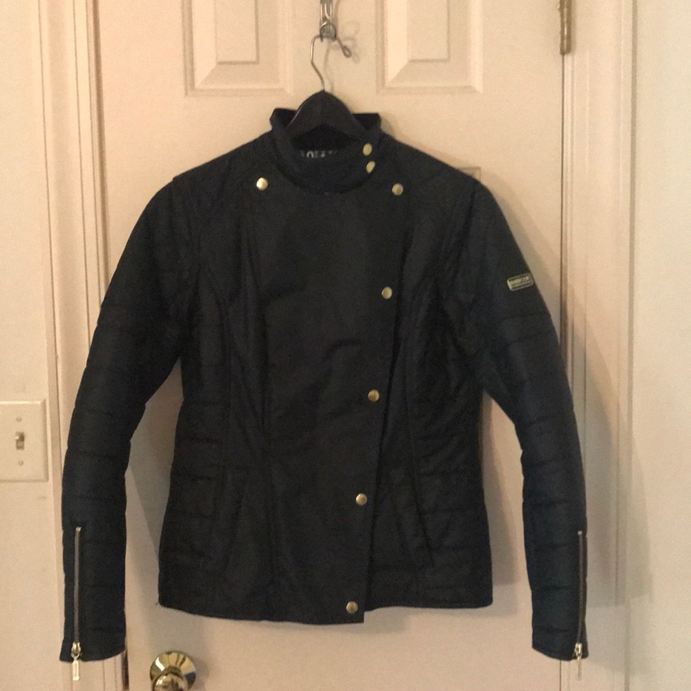 Barbour international waxed motorcycle jacket